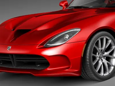 Dodge Viper GTS 2013 3D model