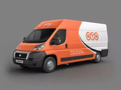 Van Company Vehicle 3D model