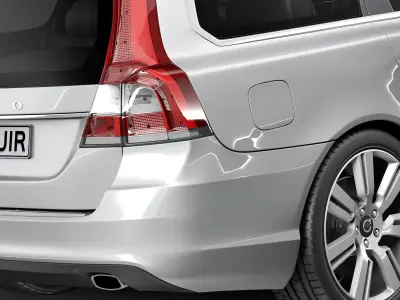 Volvo V70 2014 3D model