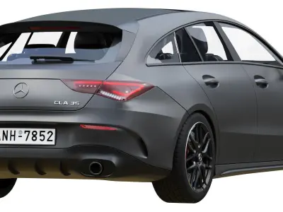 Mercedes-Benz AMG CLA 35 Shooting Brake 3D model
