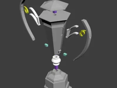 6 Nations trophy for 3d printer-stl Free 3D print model