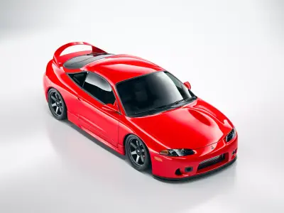 Mitsibishi Eclipse GSX 2G  95-99 3D model