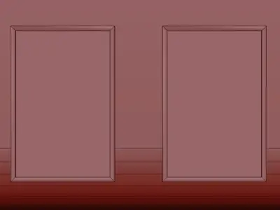 Paintings on Wall 3D model