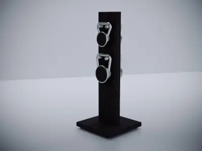 Hock Lova kettlebell rack 3D model