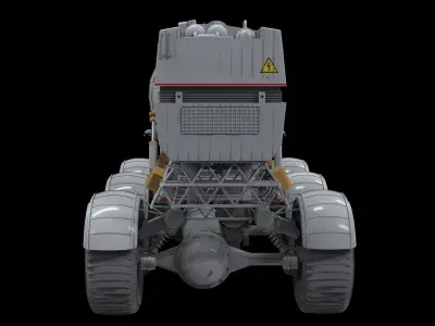 STAR COPS MOON ROVER  3D model