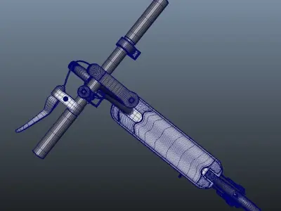 Electric Scooter 3D model