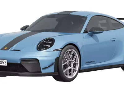 Porsche 911 GT3 Manthey Kit 2026 3D model