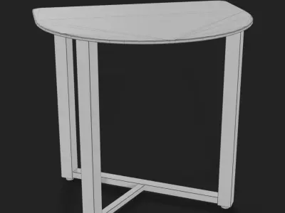 end table contemp 3D model