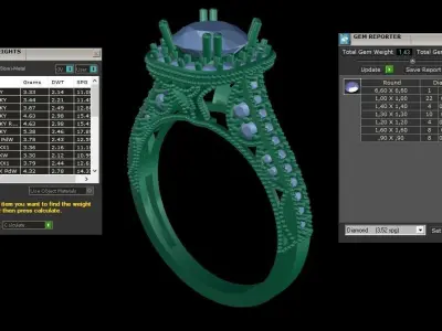 ring code 83 3D print model