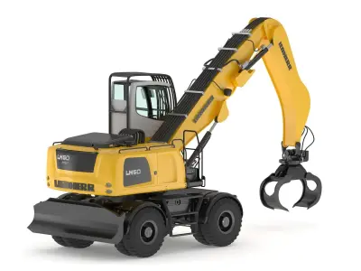 Liebherr LH 50 M Timber Litronic 3D model