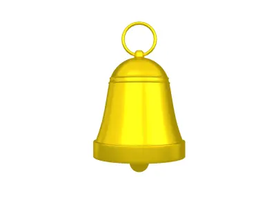 Bell v2 006 Low-poly 3D model