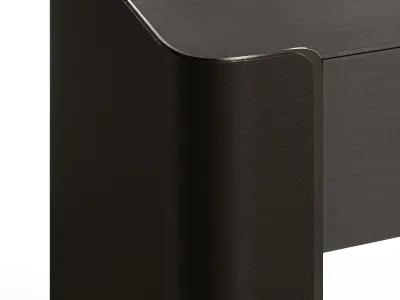 Fendi Icon Bedside Vermont Leather Low-poly 3D model