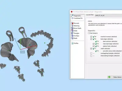 Elegant Earrings Jewelry Gold 3D print model