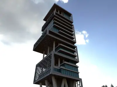 ANTILIA HOUSE 3D model 3D model