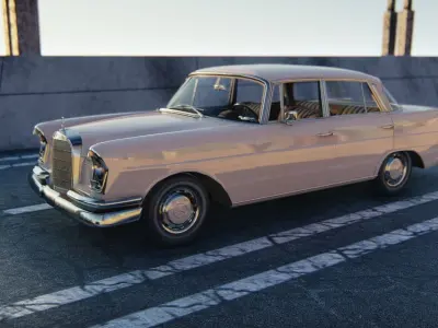 Mercedes-Benz W111 3D model