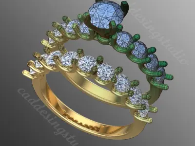 Ring bi90 3D print model