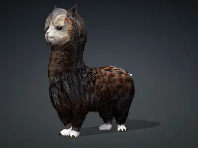 Alpaca-A3 3D model