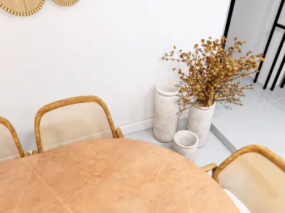 Minimal interior 3D model