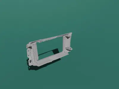 Radio Dash Trim - Subaru BRZ - Toyota 86 - Scion FRS 3D print model