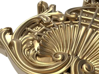  decorative pattern ready for 3D printing 3D model 269