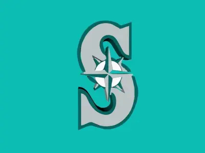 Seattle Mariners Team Logo 3D model