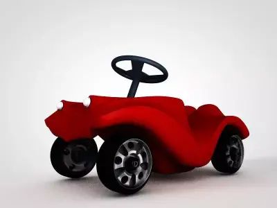 bobby car 3D model