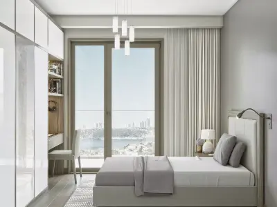 Young Room Scene Free 3D model