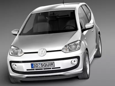 Volkswagen UP 3-door 2013 3D model