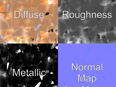 Sturdy Corrugated Carton with Realistic Beveled Edges Low-poly 3D model