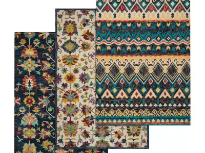 Rug Set 2014 3D model