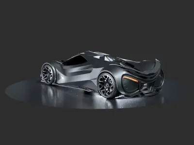 SubsultraGT Concept Car 3D model