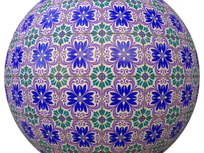 tile patterned 126-seamless-4k-pbr  Texture