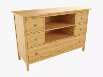 Chest of drawers 03 3D model