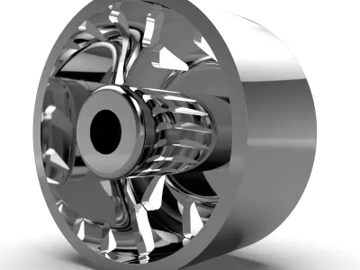 AMERICAN FORCE J02 THUNDER DRW WHEEL 3D print model