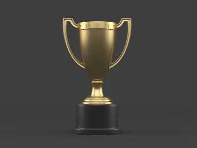 Trophy Cup Collection 3D model