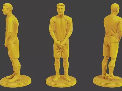 Soccer Player SP 021 3D print model