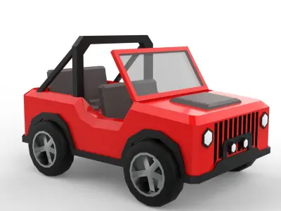  jeep car 3D model