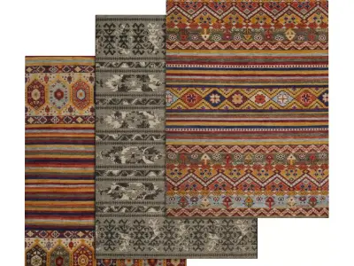 Rug Set 371 3D model