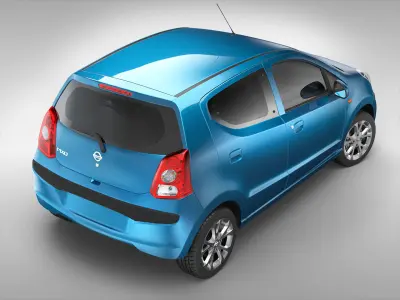 Nissan Pixo 2009 3D model