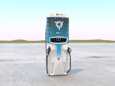 Tritium 50Kw DC Fast Charger 3D model
