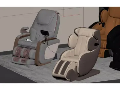 Intelligent massage equipment 3D model