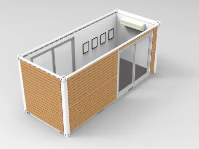 Exhibition booth 3D model