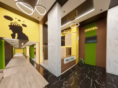 Kitchen Showroom Facade and Interior 3D model