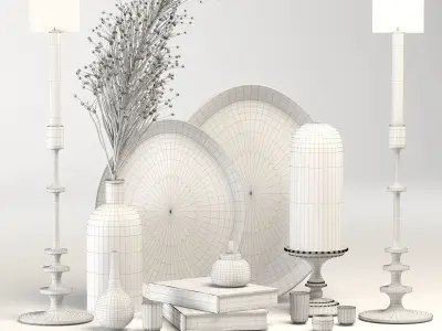 decorative set 33 3D model