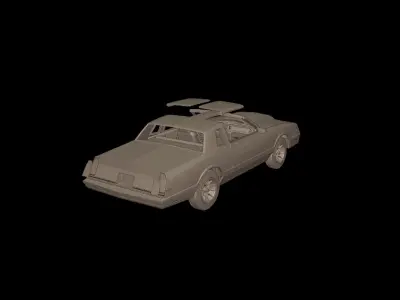 custom monte carlo 86 ss 3D PRINT MODEL 3D print model