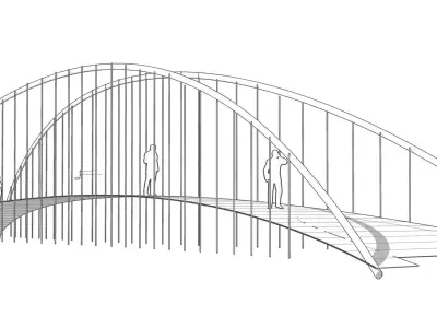 Bridge in concept - 06 3D model