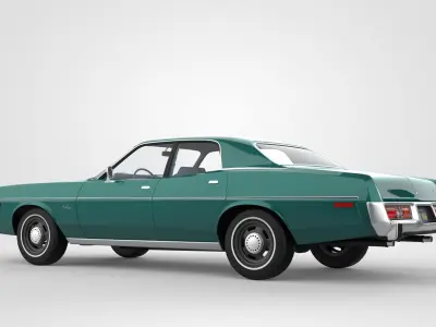 Dodge Monaco 1978 3D model