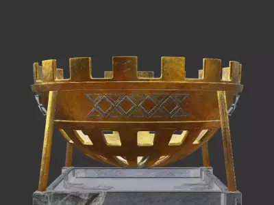 Dwarven Brazier 3D model