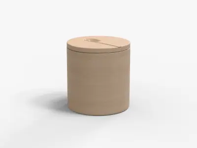 Powder Container 3D model