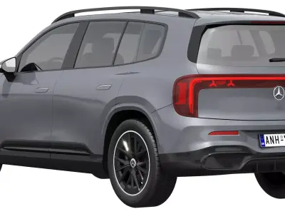 Mercedes-Benz GLB EQ AMG-Line 2027 3D model